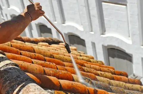 Nettoyage de toitures - Beaussais-sur-Mer